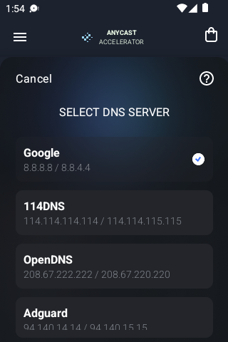 anycast加速器一个月多少钱android下载效果预览图